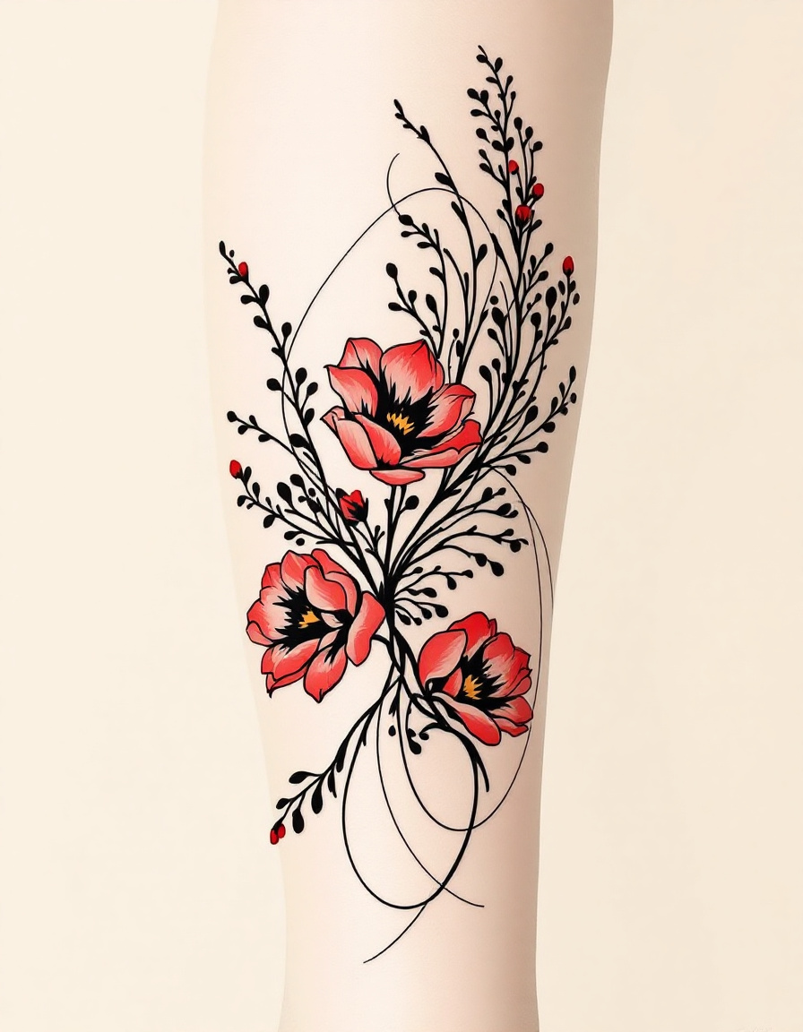 Technique tatouage moderne