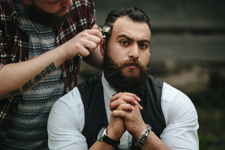 Barbier hipster